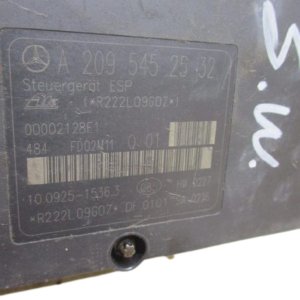 Mercedes Classe C 220 W203 anno dal 2000 al 2007 Gruppo ABS A2095452532  10092515363   A2034310812  10020403934